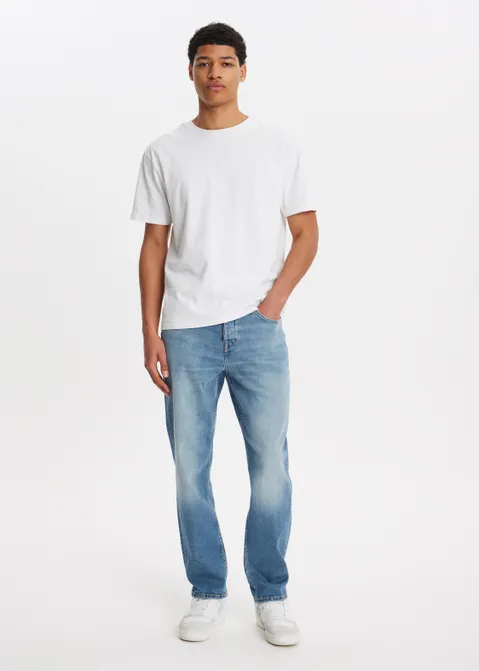 Bruce relaxed tapered jeans blauw (BLW.USM)