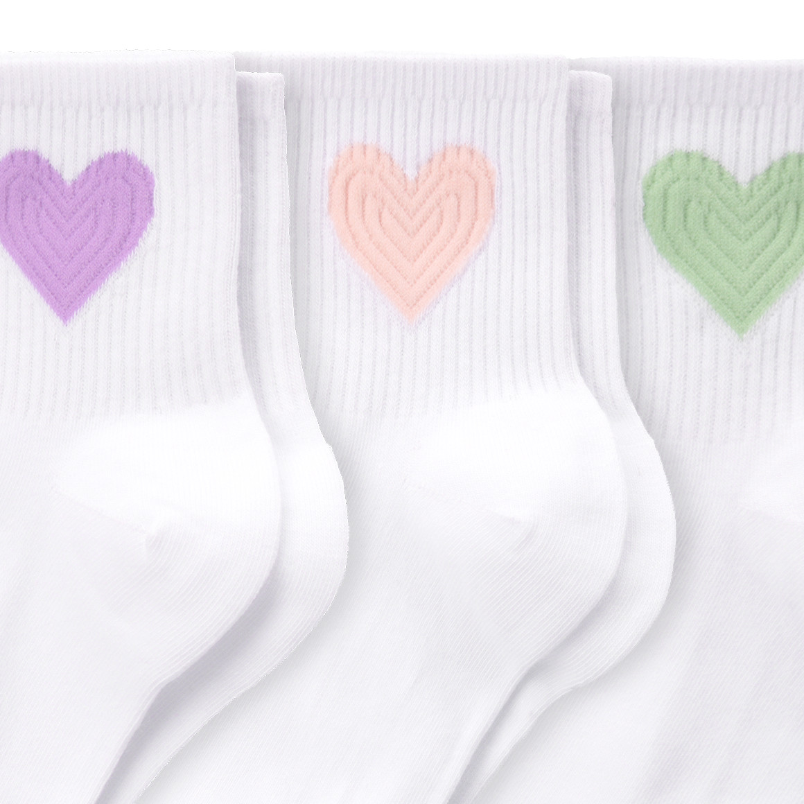 Topolino 3 Paar Mädchen Socken im Set weiss