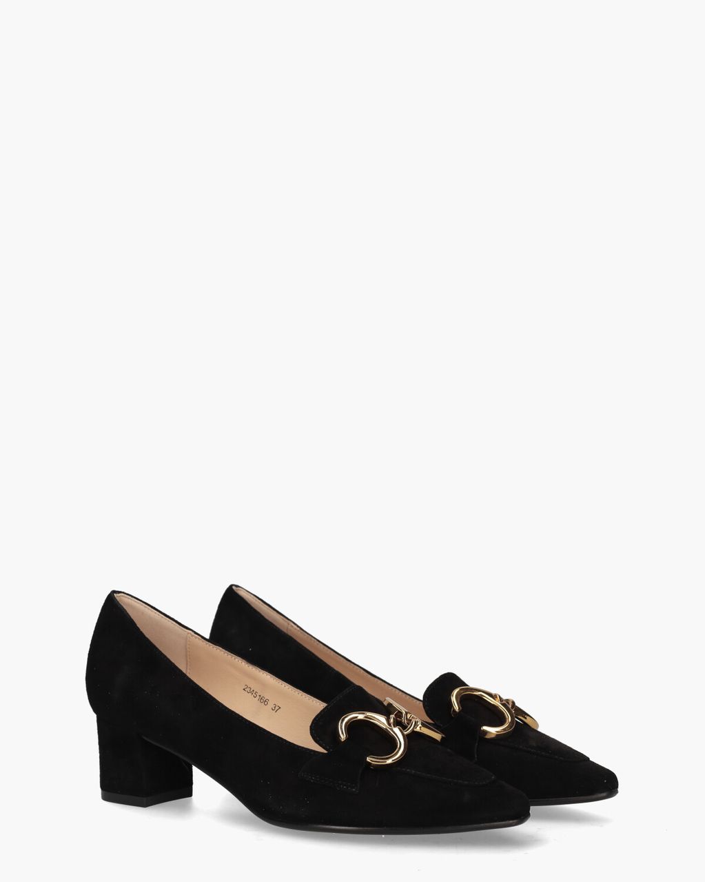 Di Lauro Saskia Zwart Damesloafers