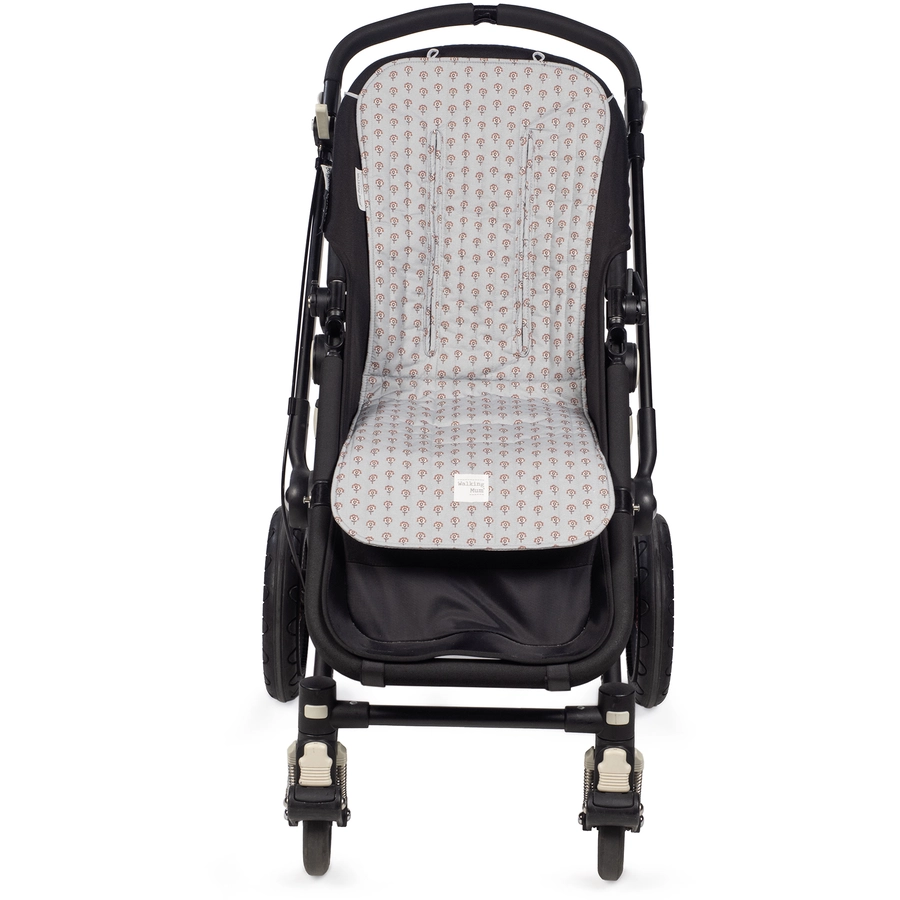 Walking Mum Sitzauflage Indian Lotus grau