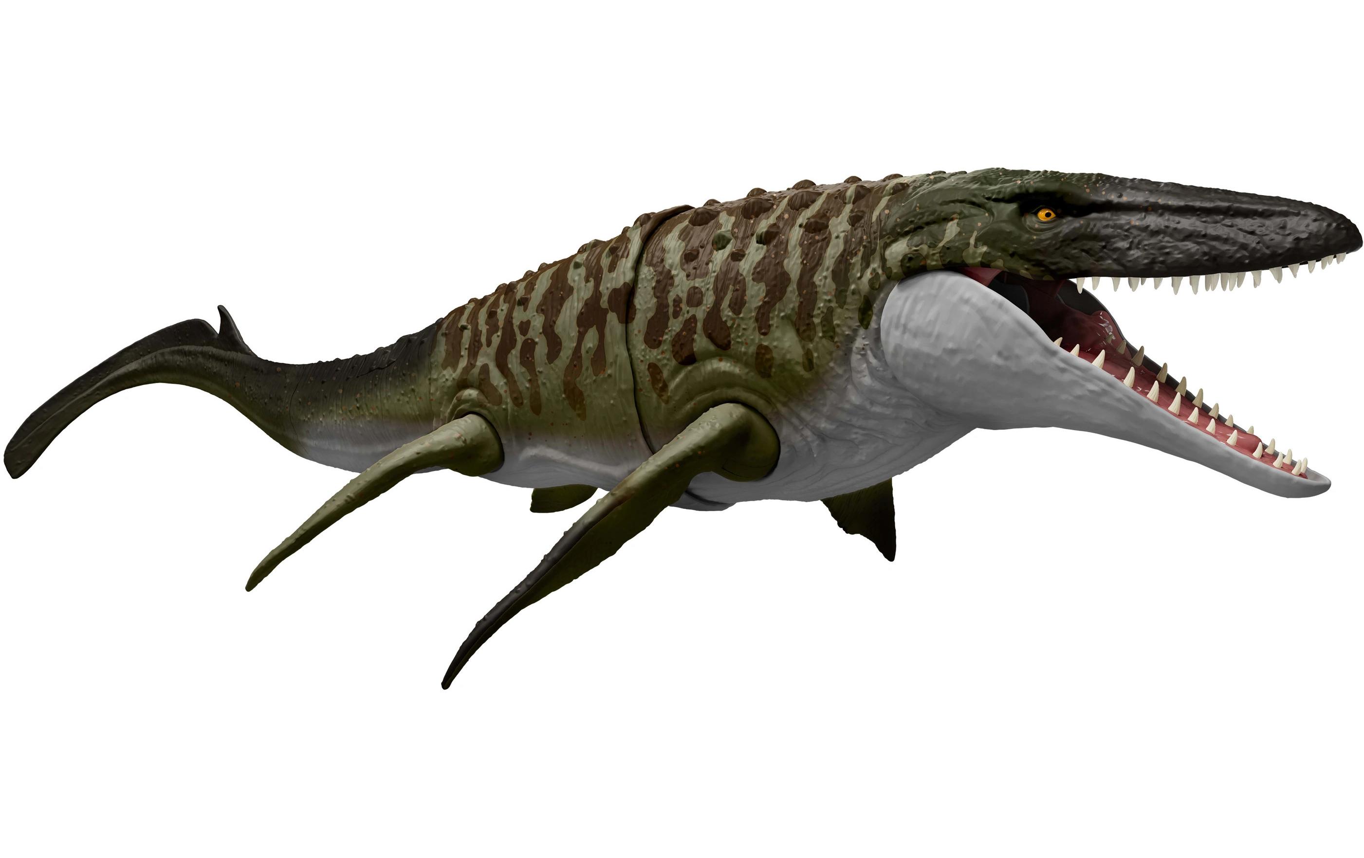 Jurassic World Saga Feature MosasaurusActionfigur mit Biss und Attacke-Funktion