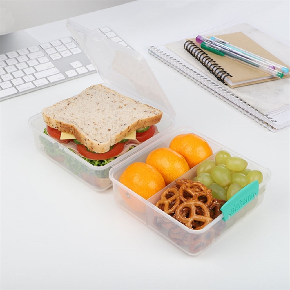 Køb Sistema To Go Lunch Cube Madkasse 1,4 L Minty Teal