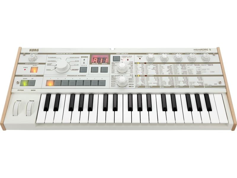 Korg Synthesizer microKORG S Analog-Modeling-Synthesizer-Vocoder