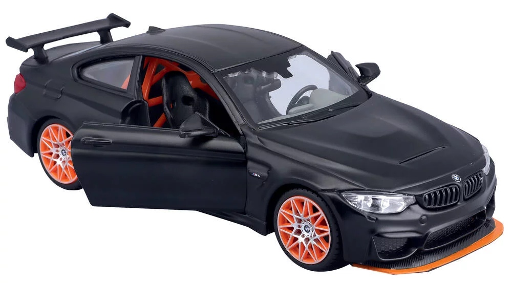 MATTE BLACK SERIES - VOITURE BMW M4 GTS 1:24-