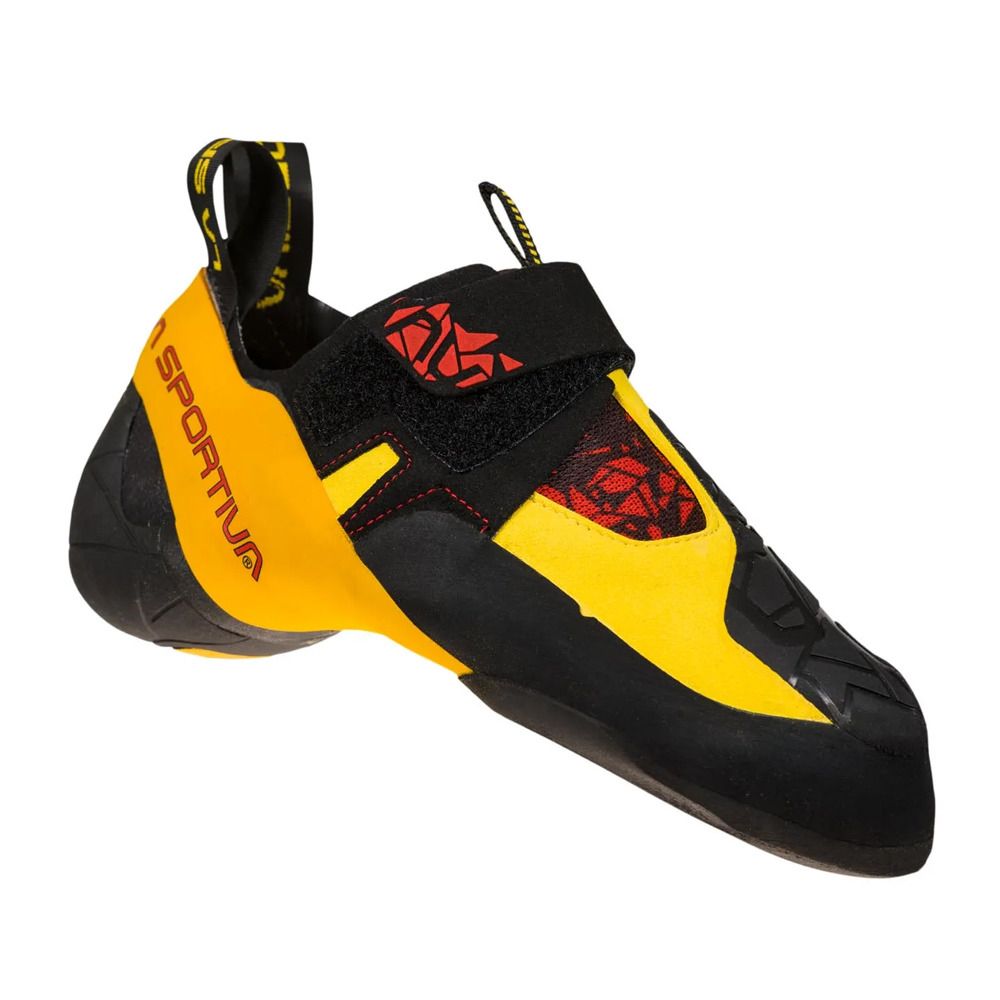 La Sportiva SKWAMA - Chaussons escalade Homme black/yellow