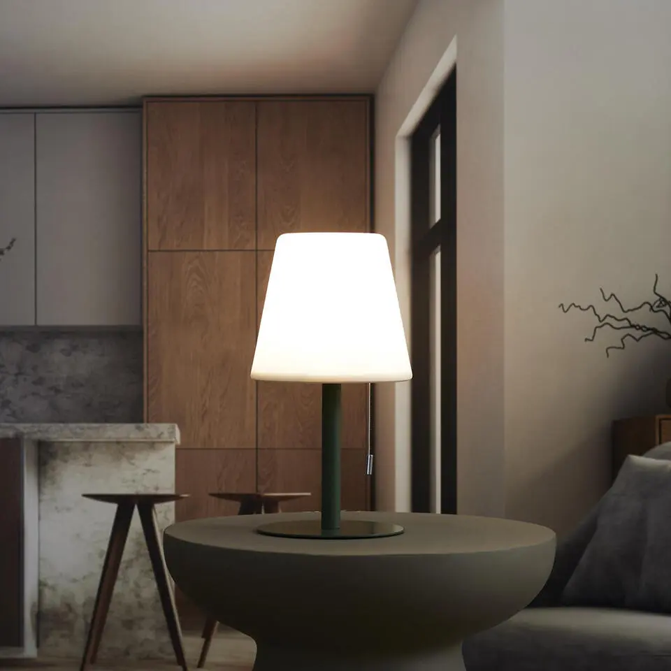 Home Deco Company Tafellamp - LED - kunststof - kleurenlamp -30cm