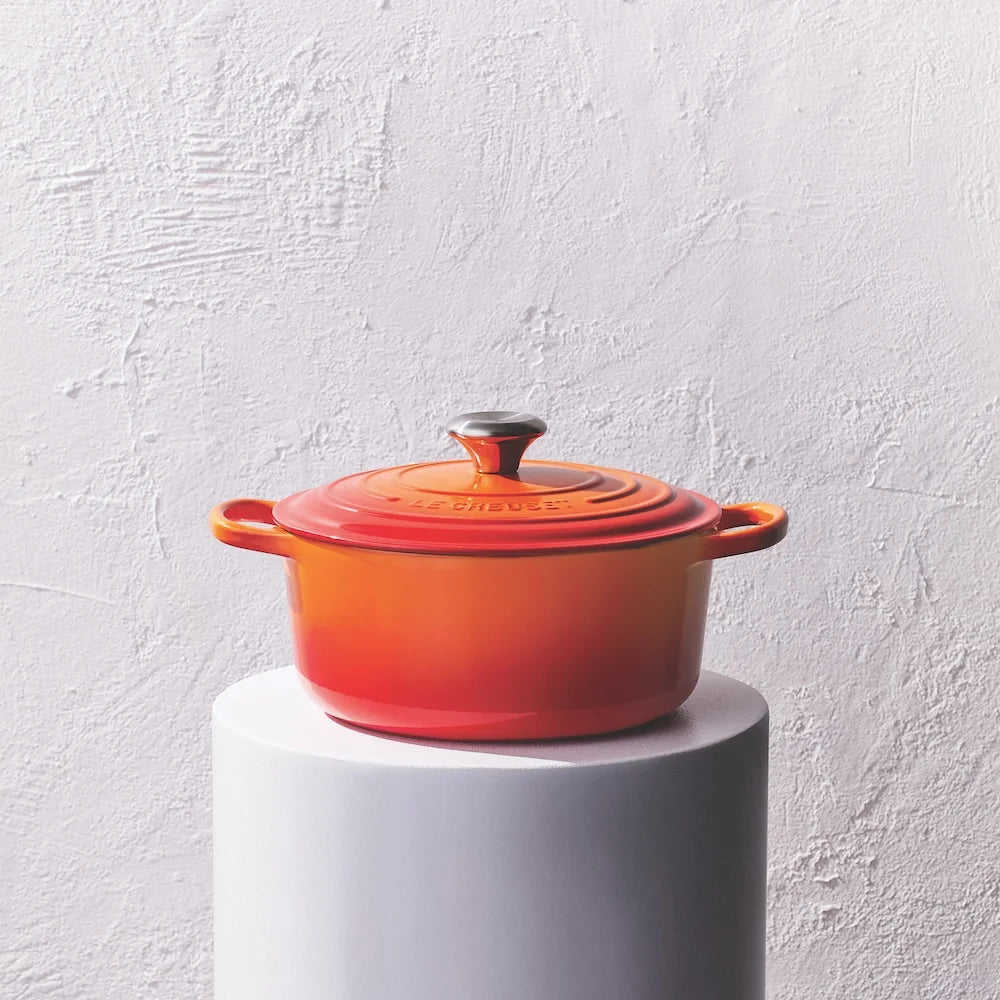 Le Creuset braadpan Signature Oranjerood