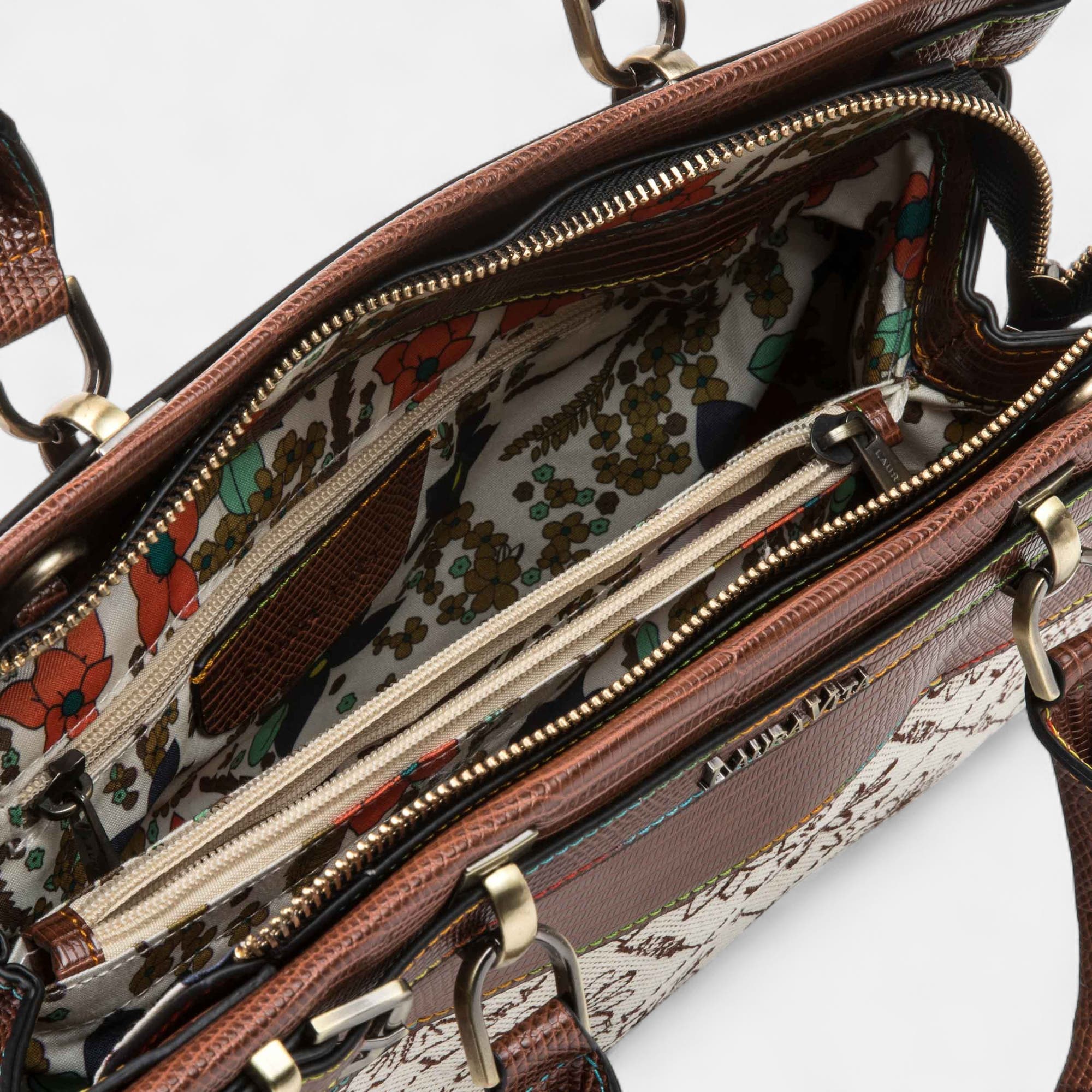 Sac à main cognac