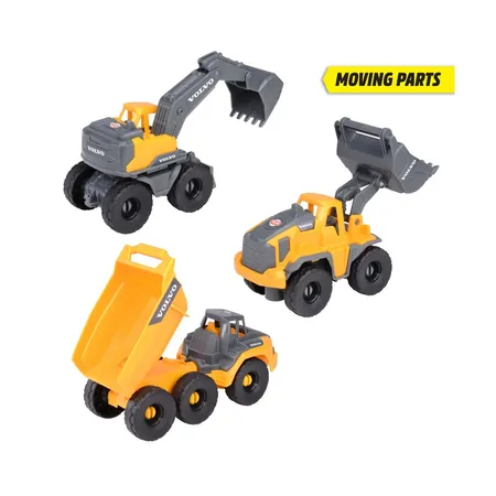 Dickie Toys Volvo Construction Set
