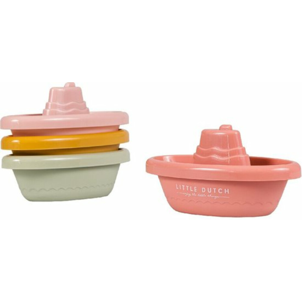 Little Dutch Bad Bootjes 4-delig Roze
