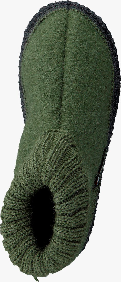 BERGSTEIN groene bergstein pantoffels cozy