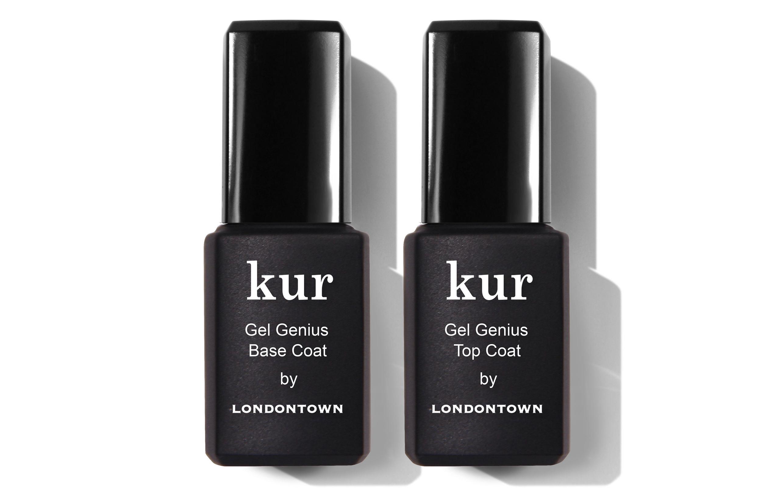 Base Coat and Top Coat Set TransparentUltra-glänzende Kollektion für gelartigen Halt und Glanz