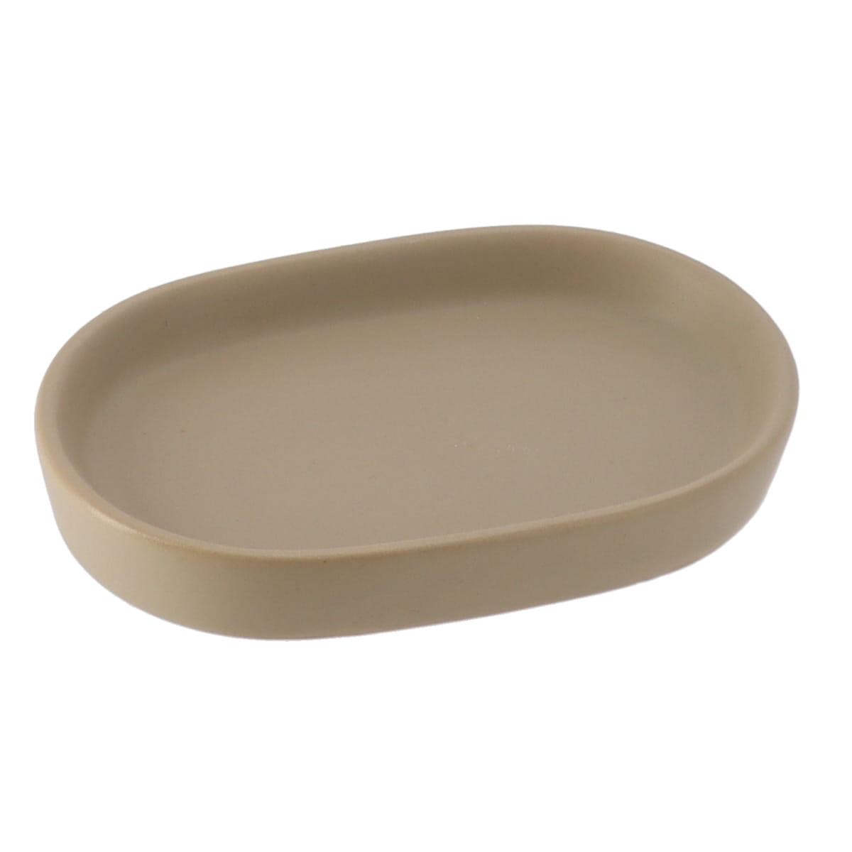 PORTE SAVON GRES UNI TAUPE
