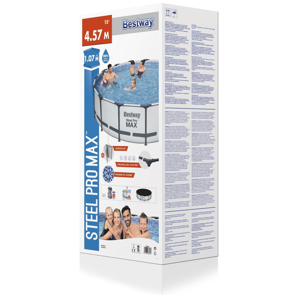Bestway Steel Pro Max 15ft Pool-Set