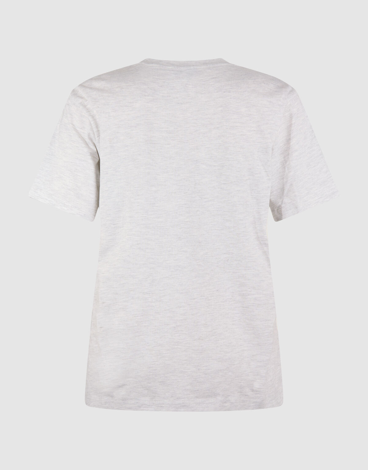 Basis T-shirt Lichtgrijs