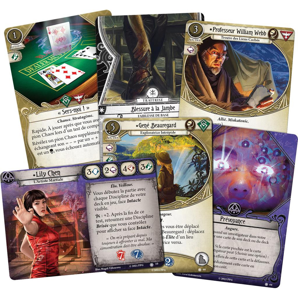 Horreur à Arkham : Le Jeu de Cartes - Aux Confins de la Terre (Investigateurs)