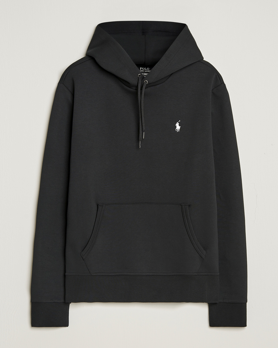 Polo Ralph Lauren Double Knitted Hoodie Polo Black