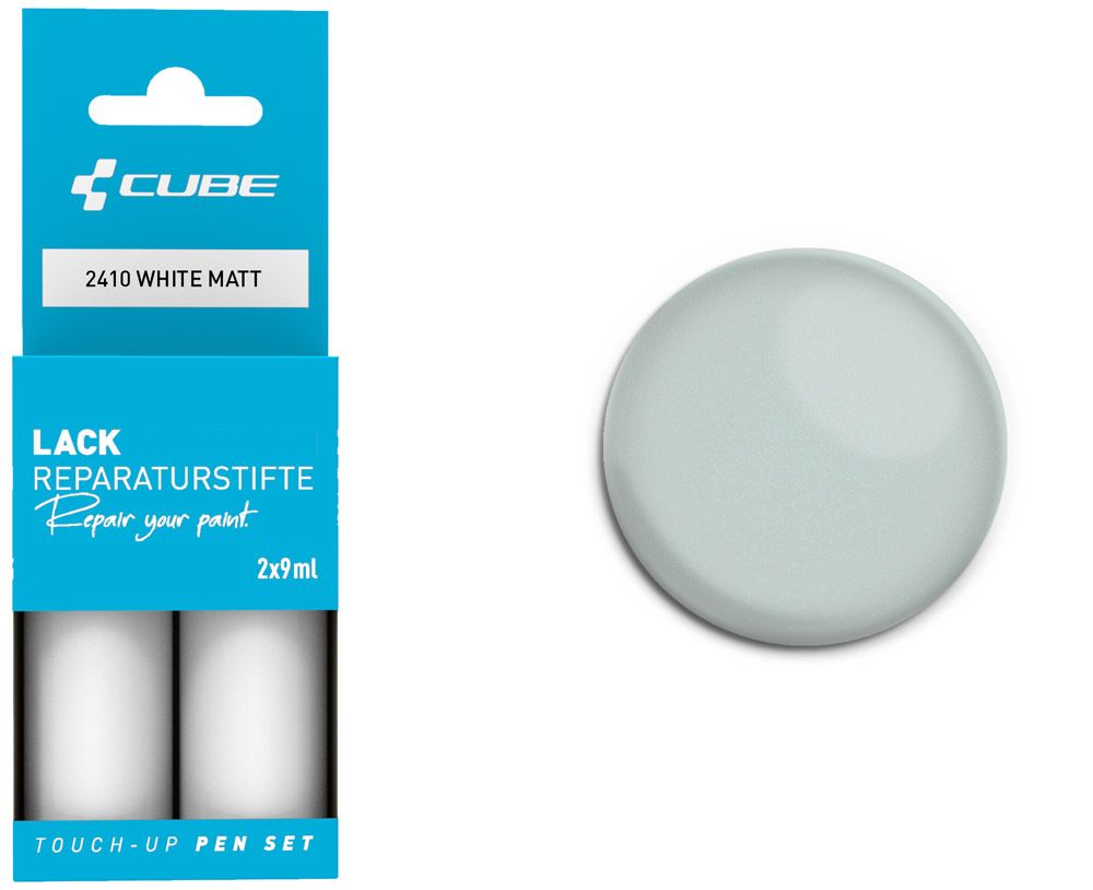 Cube Lackreparaturstift Set WHITE matt kaufen | Bike-Discount