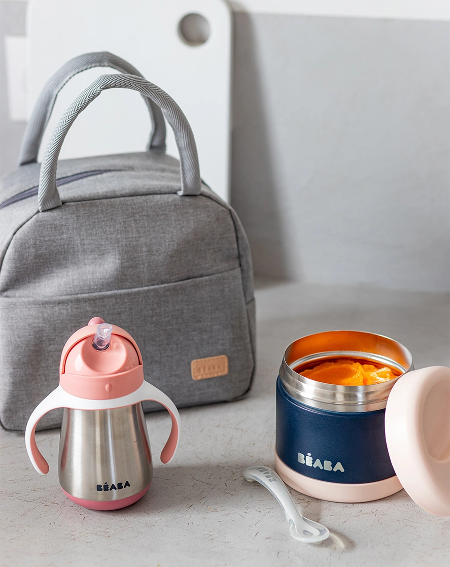 Kühltasche ON-THE-GO (25x14,5x21,5) mit Zubehör in old pink