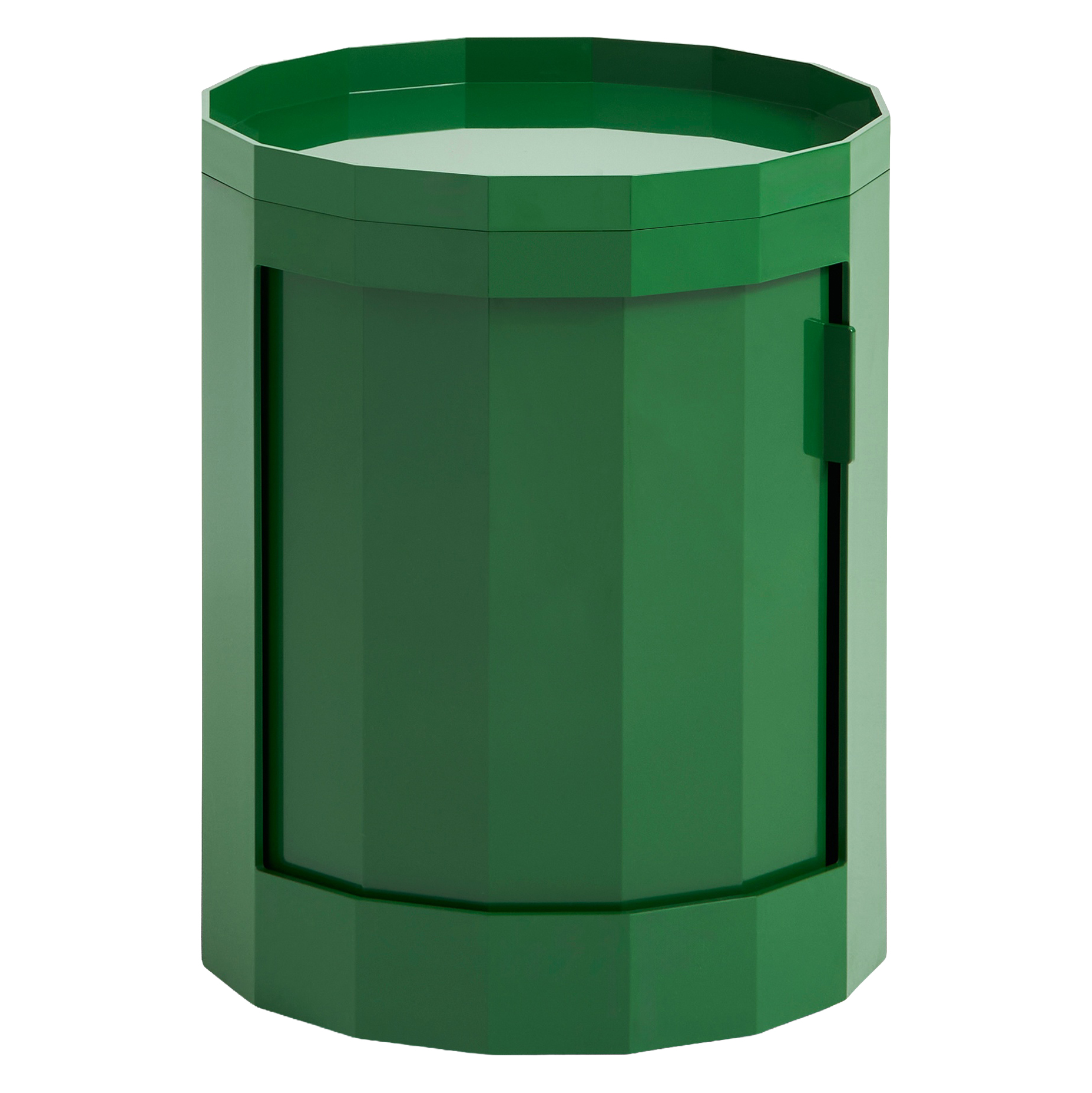 Nachtkastje Facet laag Spinach Green