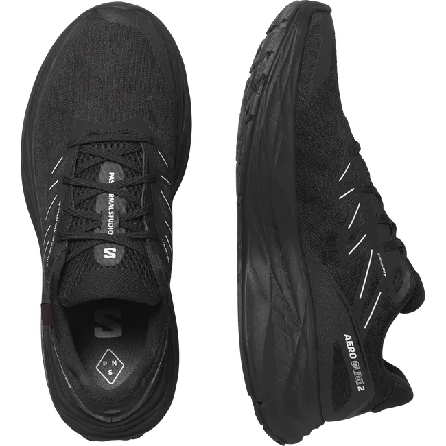 AERO GLIDE 2 FOR PAS NORMAL STUDIOS  Laufschuhe Unisex Black/Black/Pewter