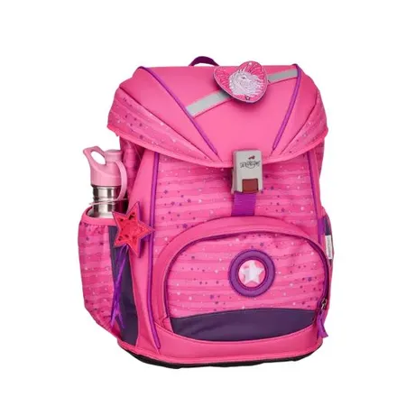 DerDieDas Schulrucksack-Set Ergoflex Pretty Unicorn, 5-teilig