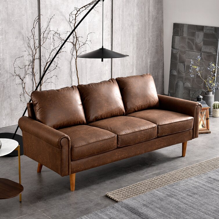 Ainsley 74.01&rdquo; Rolled Arm Sofa