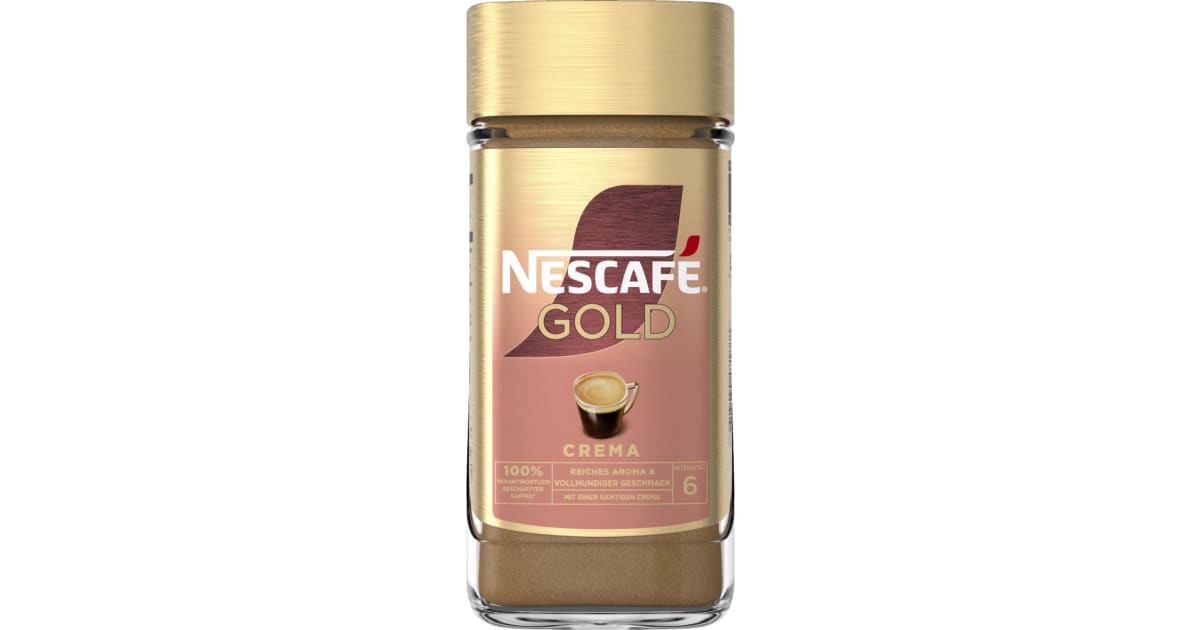 NESCAFE Gold Crema Löskaffee 200 gr
