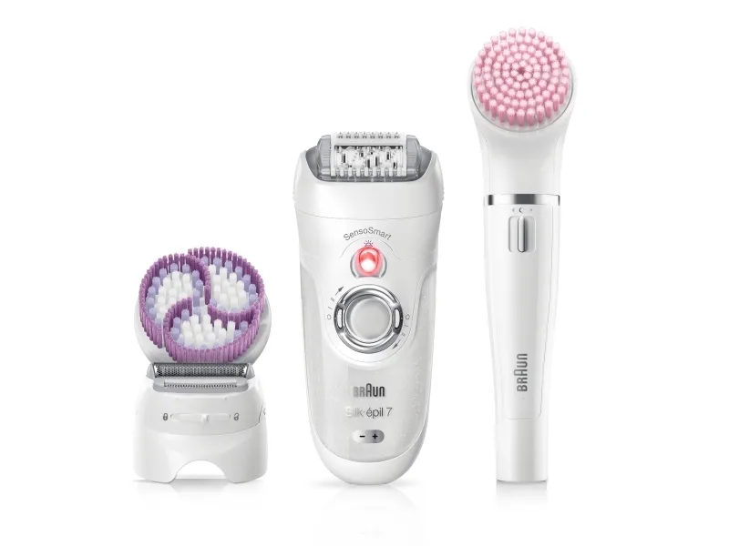 Braun Silk-épil 7 Beauty Set 7/895 BS - Epilator - Hvid/Sølv