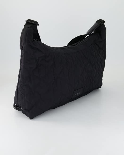 Seidenfelt Hetta Hobo Umhängetasche in Schwarz