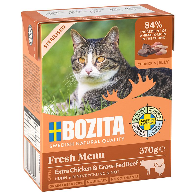 Bozita Tetra Bouchées en gelée 6 x 370 g