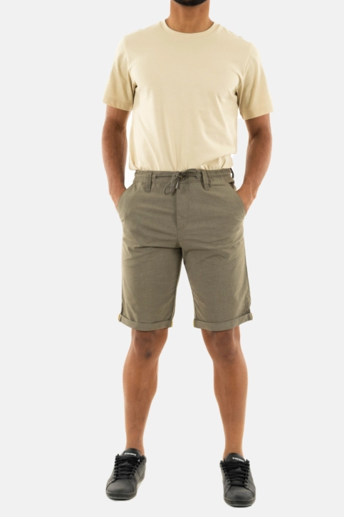Shorts bermudas Benson & Cherry bacma kaki