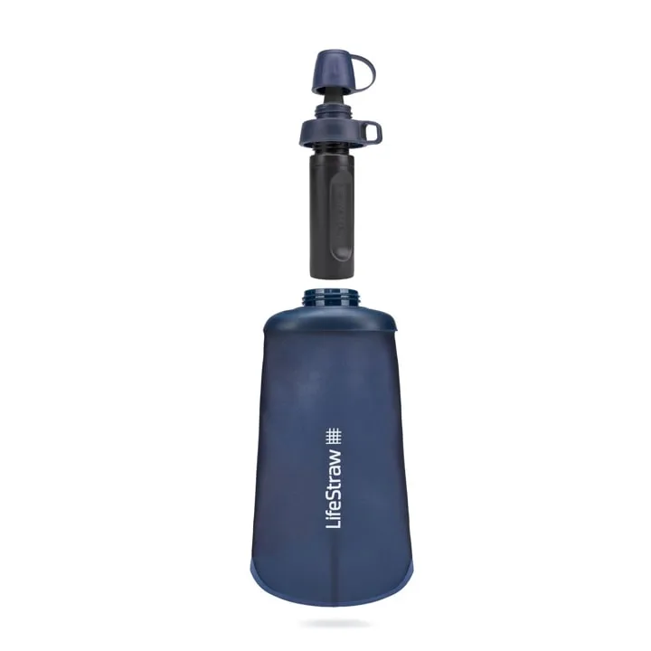 Lifestraw Peak Series Collapsible Squeeze 650 ml Dark Grey