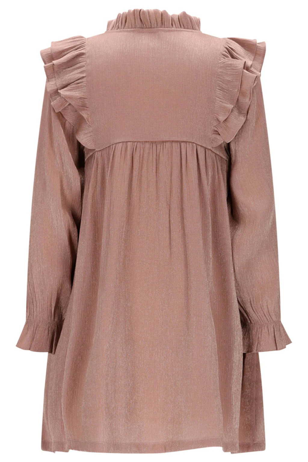 Le Chic A-lijn jurk bruin