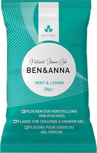 Ben & Anna Mint & Lemon Natural Shower Gel Flakes 40GR