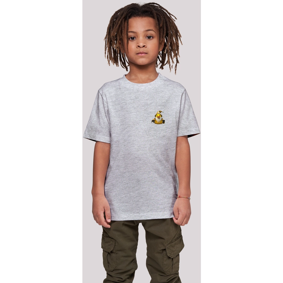 F4NT4STIC T-Shirt Rubber Duck Wizard TEE UNISEX heather grey