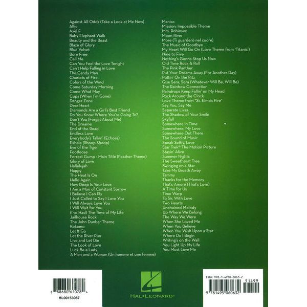 Hal Leonard 101 Movie Hits For Flute