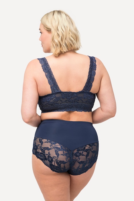 Bralette, Spitze, Reißverschluss, ohne Bügel