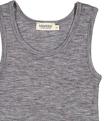 MarMar Unterhemd - Wolle - Tavi - Grey Melange