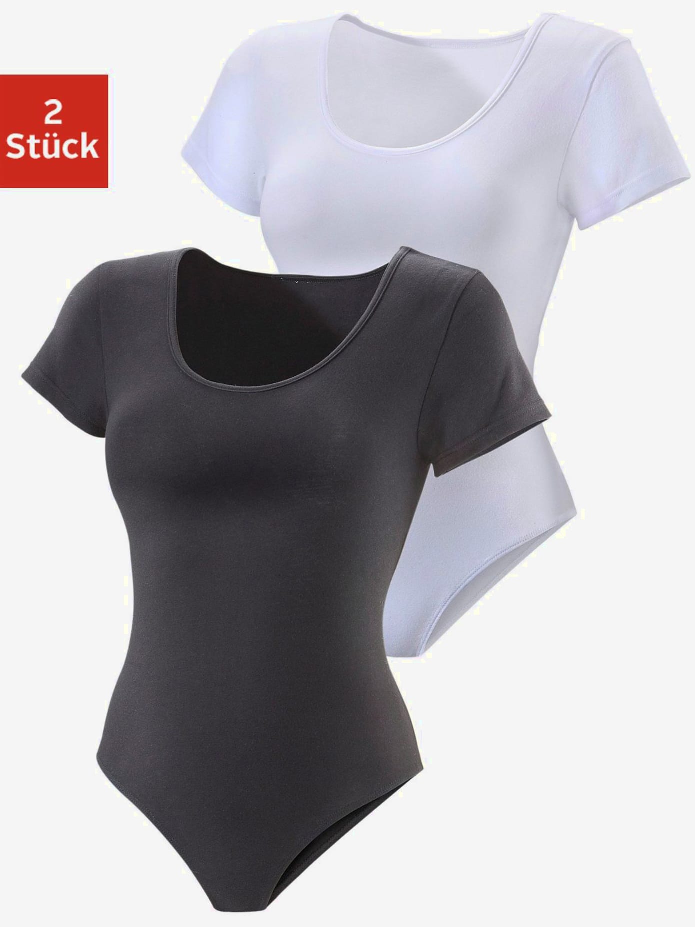 Body t-shirt lot de 2 combinés t-shirt à manches courtes