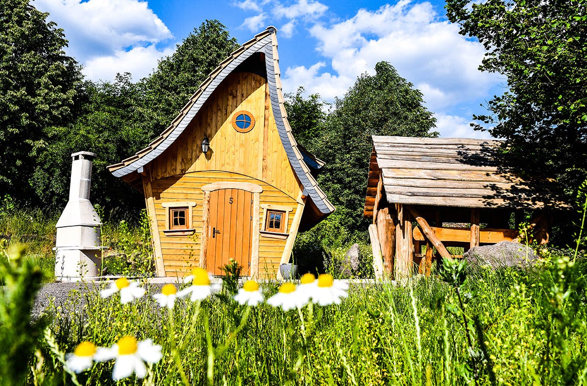 Übernachten im Hexenhaus im Feriendorf Auenland für bis zu 4 (2 Nächte)