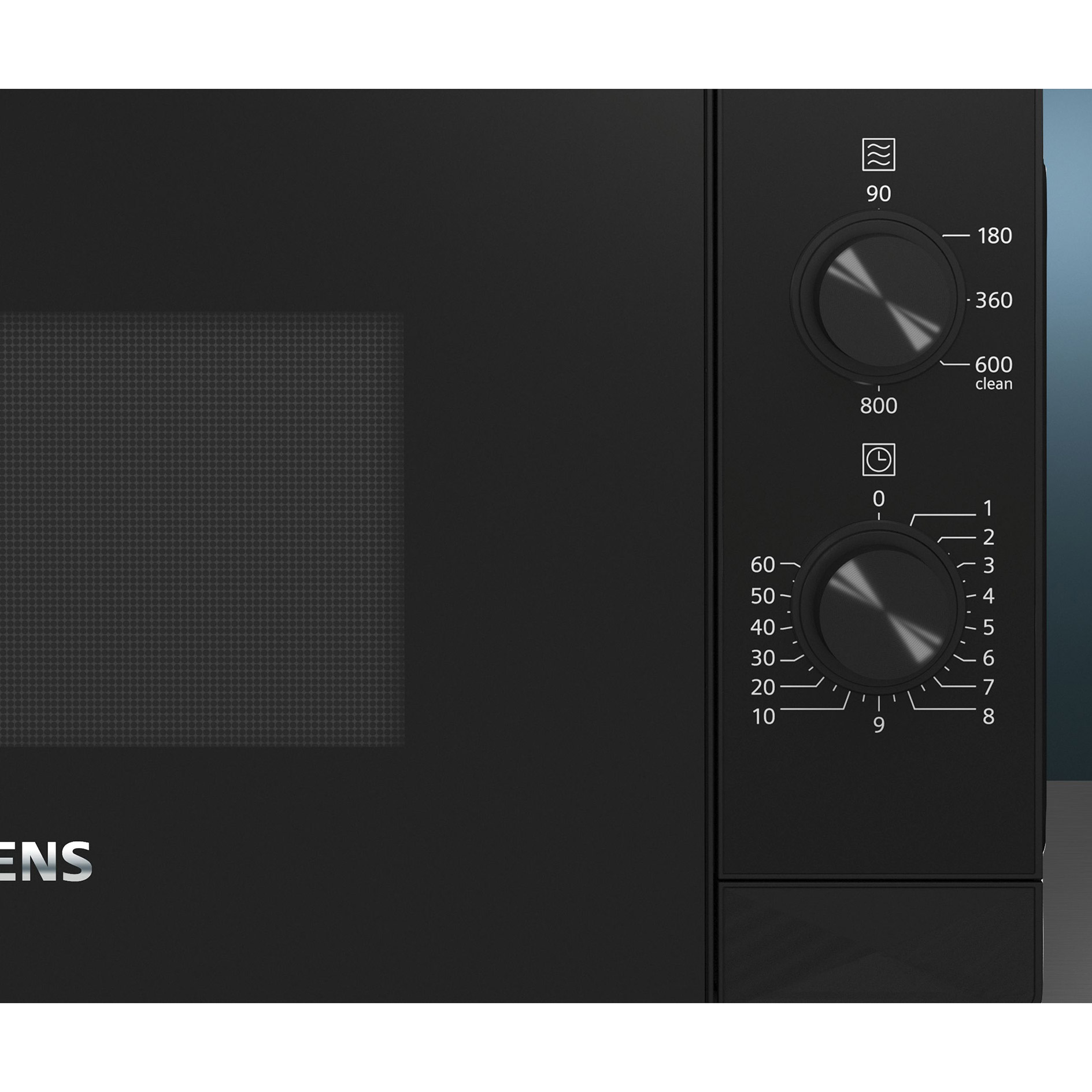 SIEMENS Mikrowelle FF020LMB2 - schwarz - 800 Watt