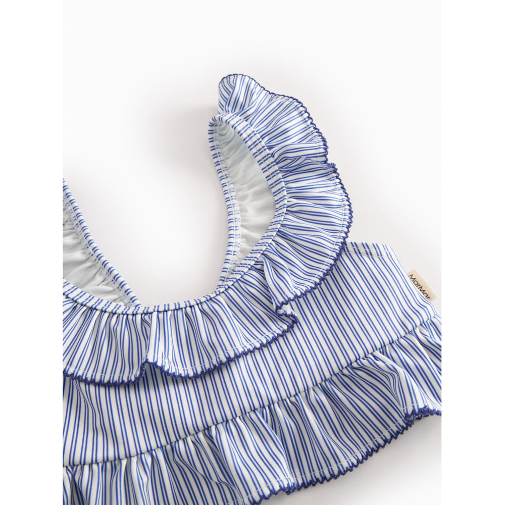 Køb MarMar Swim Print Bolich Blue Stripe Swira Bikini