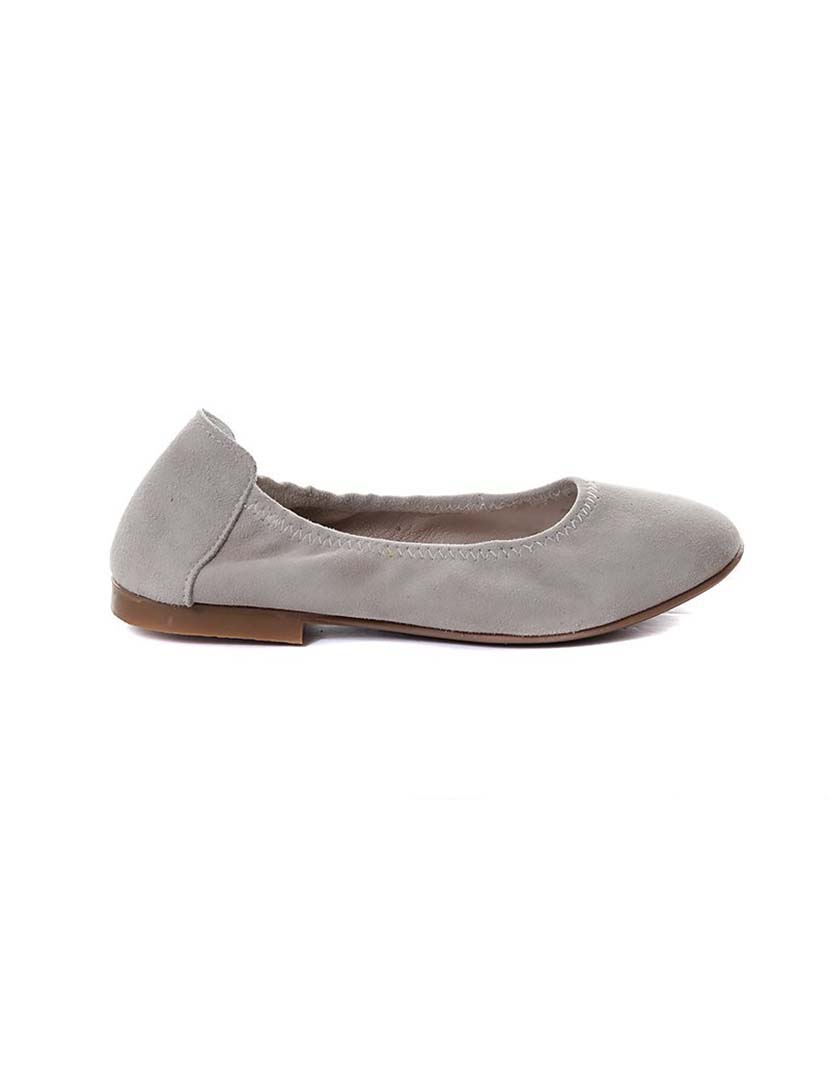 Flexible Grey Girl's Ballet Flats