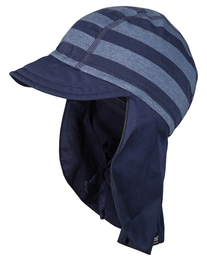 Schirmmütze BLOCK mit Nackenschutz in navy