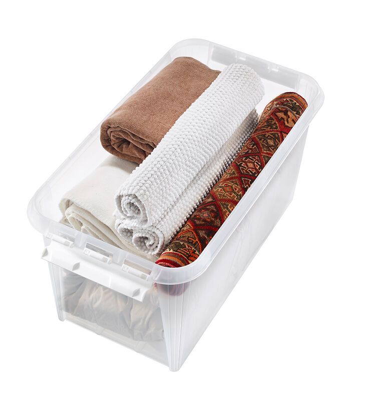 SMARTSTORE Aufbewahrungsbox - Transparent / B: 40.0 cm x T: 72.0 cm x H: 38.0 cm