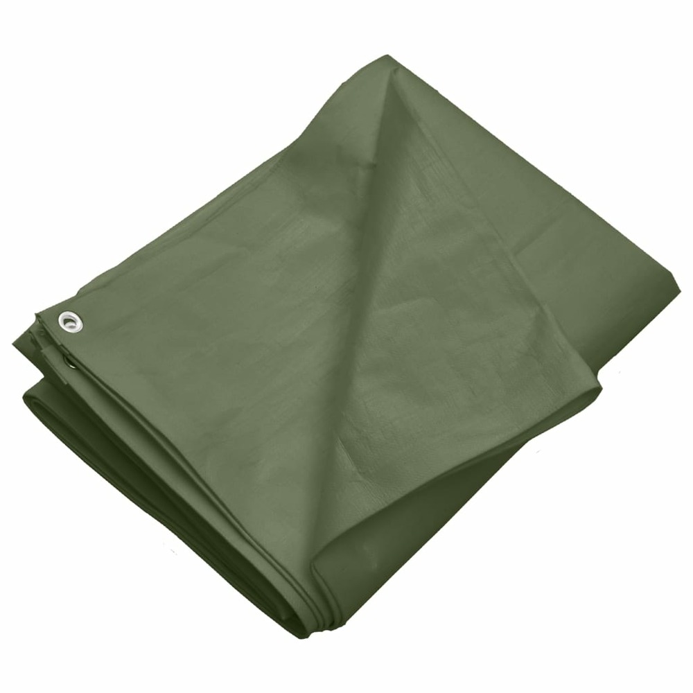 Bâche 260 g/m² 3x3 m vert pehd