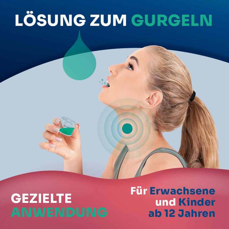 Tonsino Gurgellösung bei Halsschmerzen, 240 ml