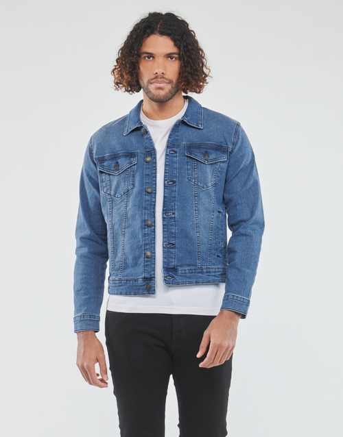 Only & Sons  - ONSCOIN MID. BLUE 4333 JACKET - Bleu