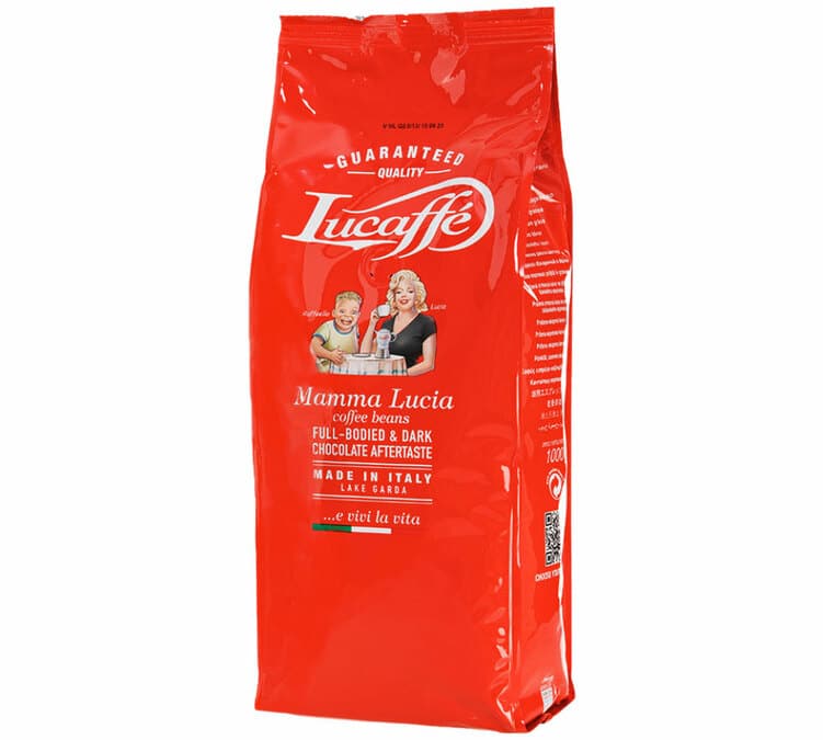 Café en grains Lucaffé Mamma Lucia x 1 kg
